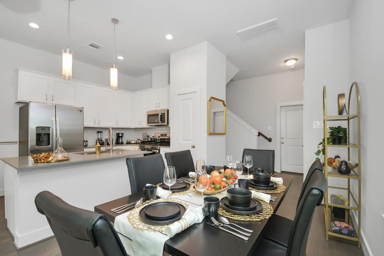 Emerald Palace - New, Modern 3Br Townhome Close To Downtown, Nrg, Med Ctr Houston Eksteriør billede