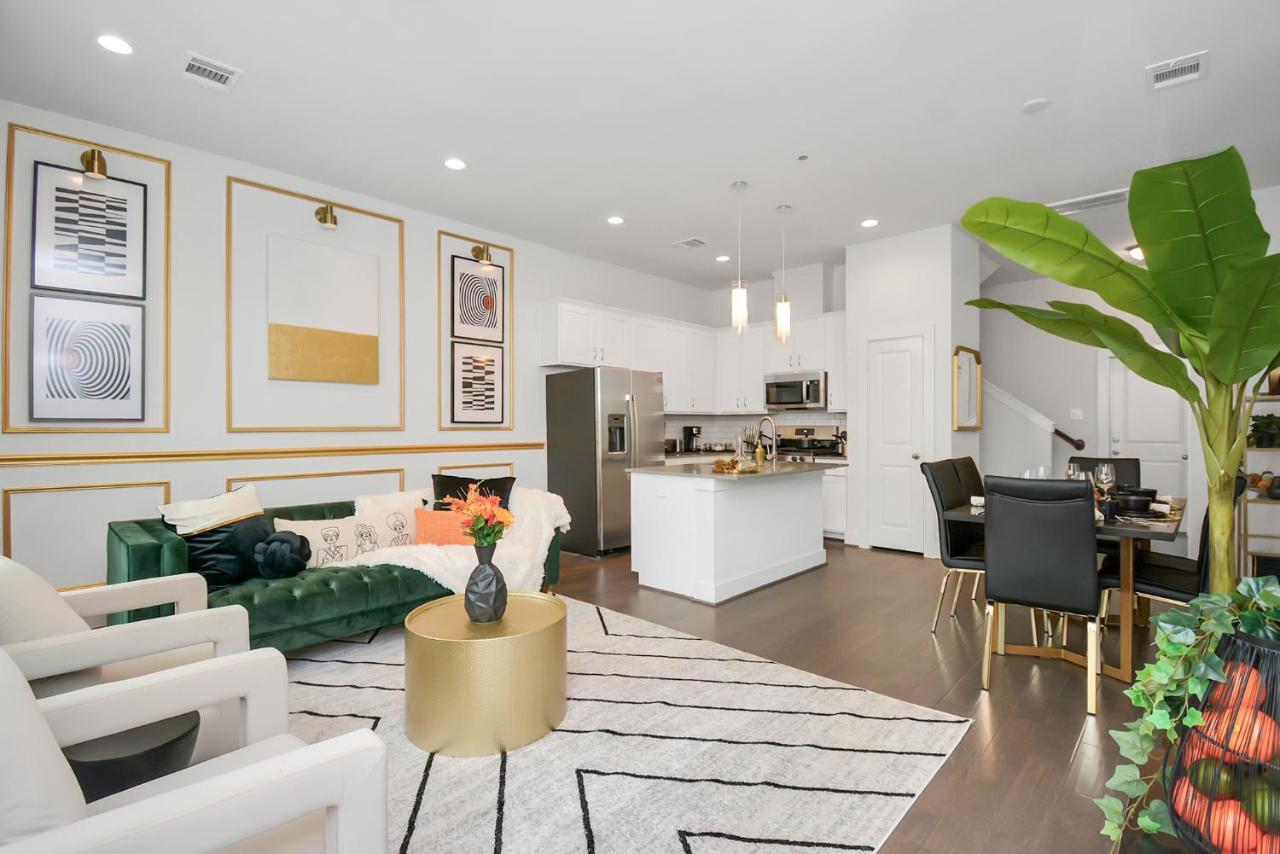 Emerald Palace - New, Modern 3Br Townhome Close To Downtown, Nrg, Med Ctr Houston Eksteriør billede