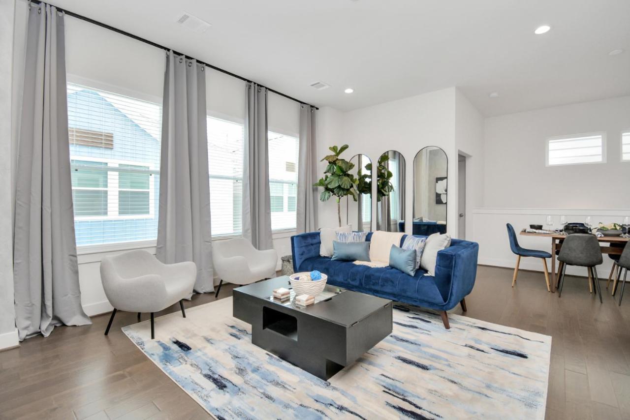 Emerald Palace - New, Modern 3Br Townhome Close To Downtown, Nrg, Med Ctr Houston Eksteriør billede