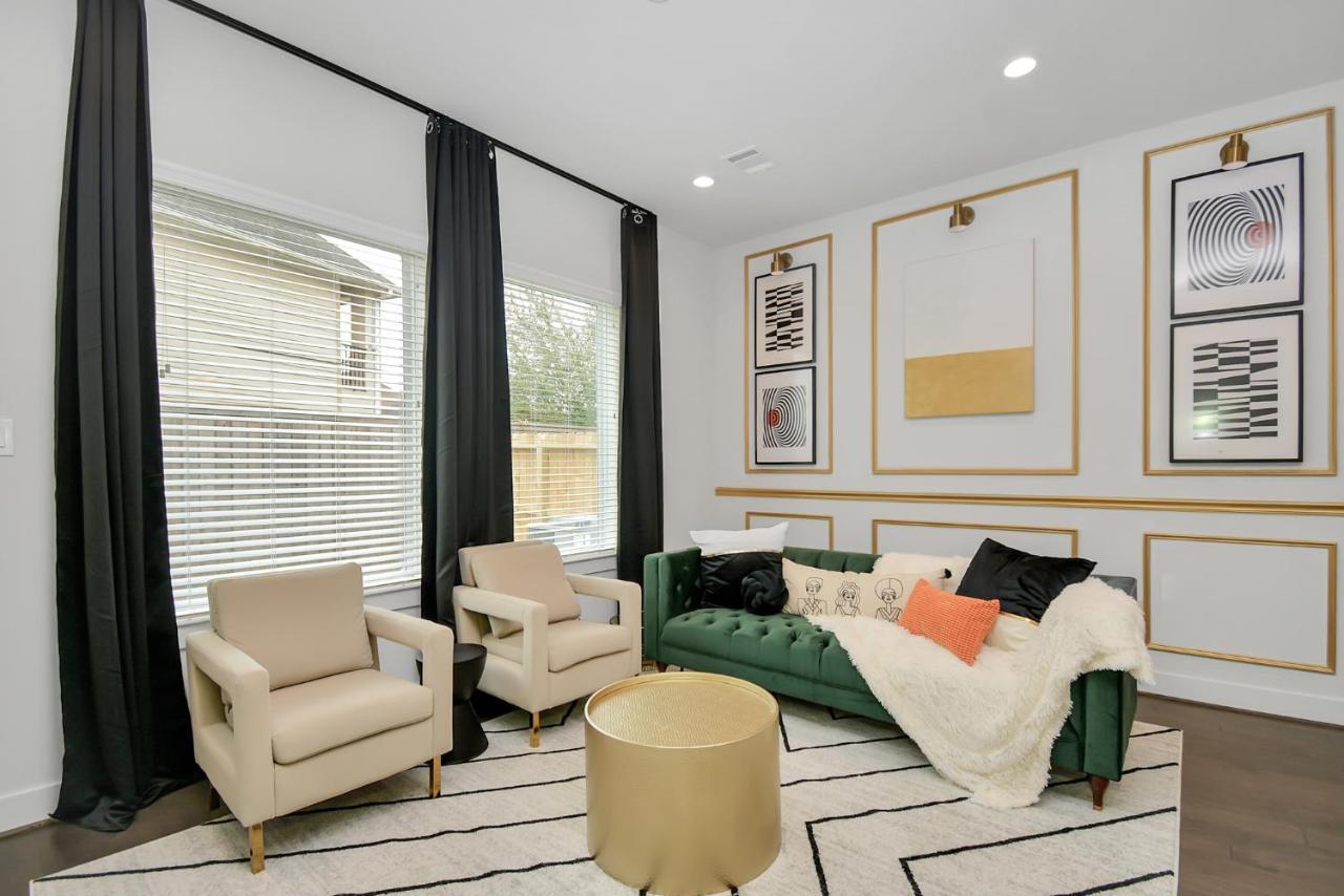 Emerald Palace - New, Modern 3Br Townhome Close To Downtown, Nrg, Med Ctr Houston Eksteriør billede